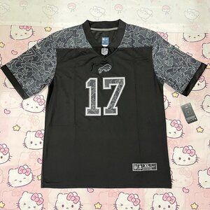 Nike NFL Buffalo Bills Black Jersey #17 ALLEN XL